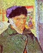 Vincent Van Gogh Self Portrait With Bandaged Ear Spain oil painting artist